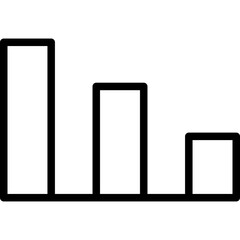 Fototapeta premium Chart icon