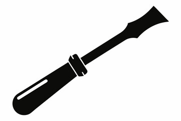 chisel silhouette line art vector illustration