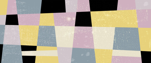 abstract geometric gackground design, grungy cover illustration