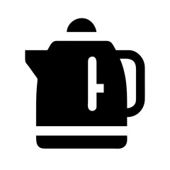 Obraz premium Electric Kettle with Electric Drill Tool Icon DesignHandle Icon Design