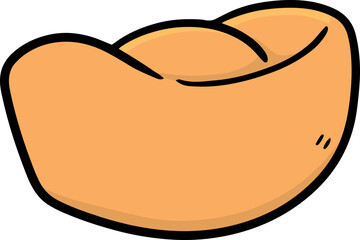 Illustration of chinese old money
