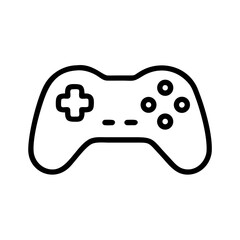 Gaming Controller Button Pad Icon Design