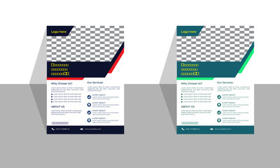 Business flyer design Ai file