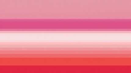 Fototapeta premium Horizontal bands of soft, blended pink and red hues.