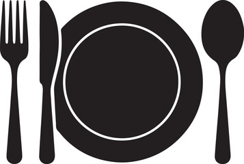 Minimalist Dining Icons Collection