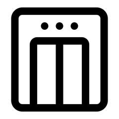 lift icon for illustration