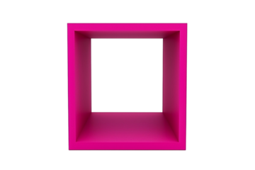 Romantic Podium Pink Isolated on Transparent Background