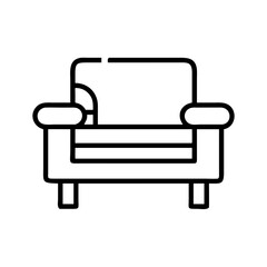 Find your perfect armchair: modern living room furniture, comfortable lounge chair, sofa icon set