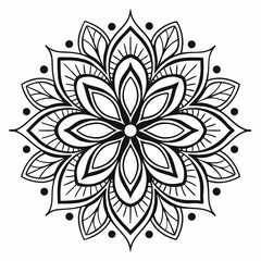 abstract floral ornament