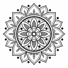 abstract floral ornament