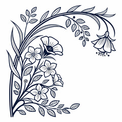 abstract floral design