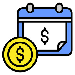 Fiscal Year Icon