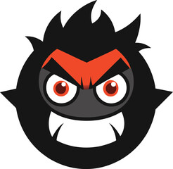 angry vector illustration 