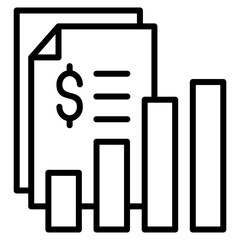 Cost Analysis Icon