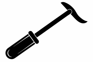 nail puller silhouette line art vector illustration
