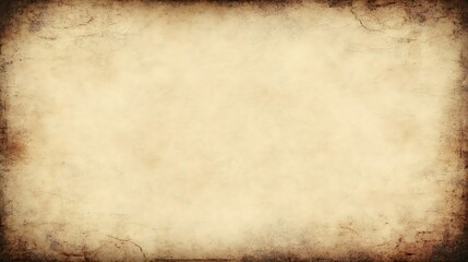 Vintage parchment background with mottled texture and aged paper effects