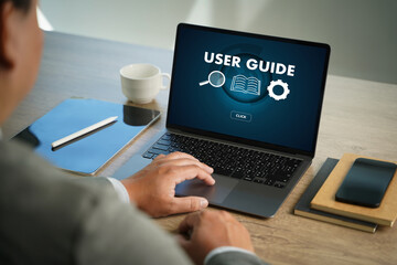 Business Service: User Manual Guide, Online Instruction Manual, Client Book on Computer, Strategy...