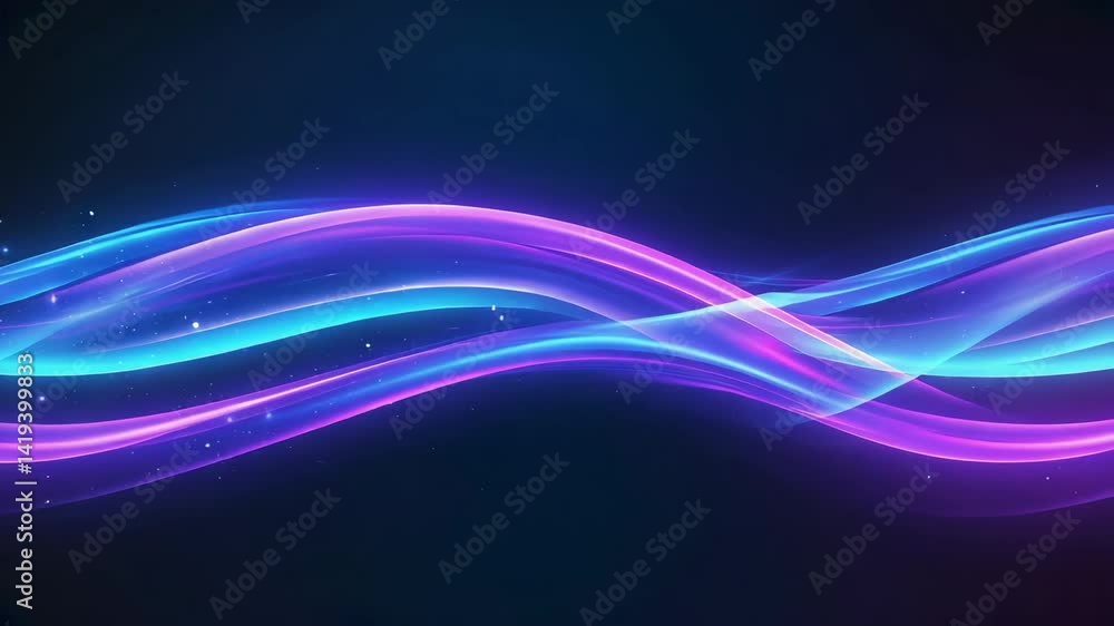 Canvas Prints colorful abstract motion background with flowing light effects