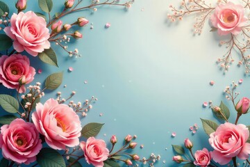 Subtle floral damask, soft color palette, romantic feel, elegant, floral, design