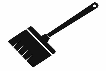 scraper silhouette line art vector illustration