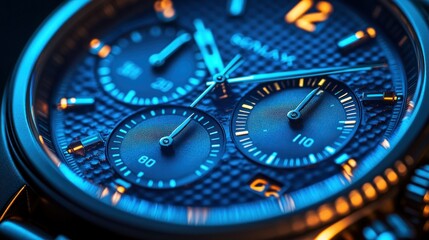 Fototapeta premium Close-up of a stylish timepiece