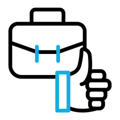 Obraz premium Good Business Icon Line Color Style for Efficiency Pack Icon Themes