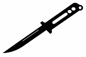surgical blade silhouette line art vector illustration