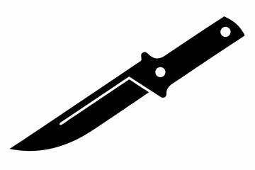 utility knife silhouette line art vector illustration
