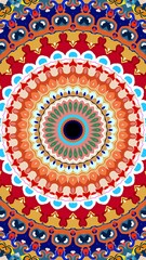 mandala motif design, kaleidoscope motif, mandala pattern, kaleidoscope pattern, wallpaper, mandala, kaleidoscope. HD