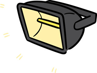 Illustration of spotlight
