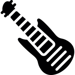 Street Musician Glyph Icon