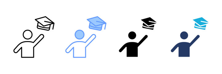 Graduated Ceremony Icon
