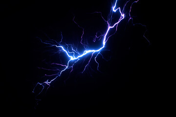 Electric Lightning bolts overlay Effects