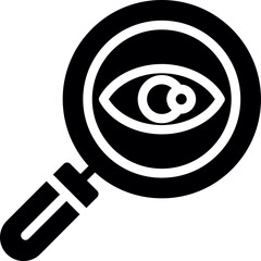 Observation Glyph Icon
