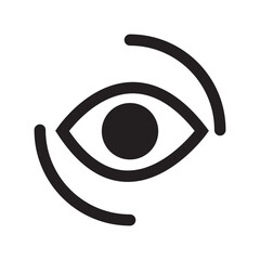 eye icon vector illustration