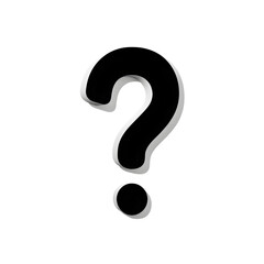 Question mark symbol art
