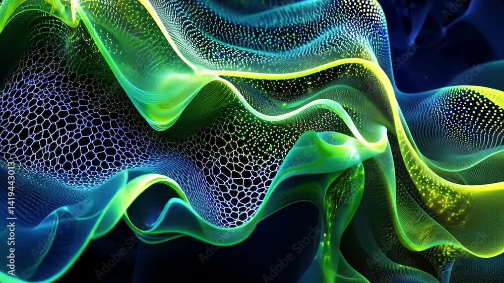 Poster immerse yourself in a vibrant display of swirling colors and intricate patterns in a mesmerizing abs