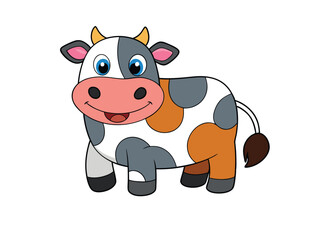 Cute Farm Animal Illustration