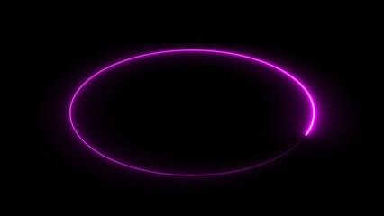 Abstract circle loading animation design.
