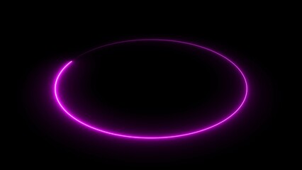 Abstract circle loading animation design.