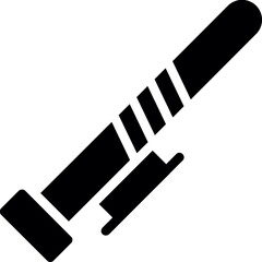 Nightstick Glyph Icon