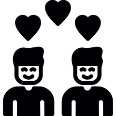 Wellness Program Glyph Icon