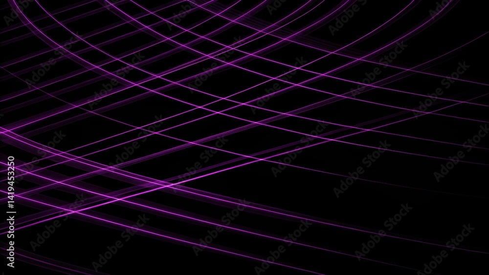 Poster A purple background with lines and a black background with white lines, abstract geometric patterns, minimal design aesthetic, digital art texture, modern visual background concept