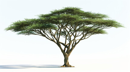 Acacia Tree with Broad Canopy