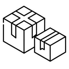 vector illustration of a gift box