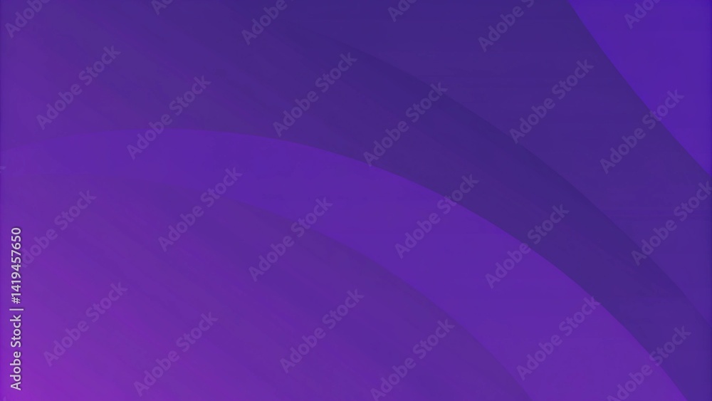 Aufkleber abstract modern curved gradient blue and purple banner background with smooth flow lines, futuristic