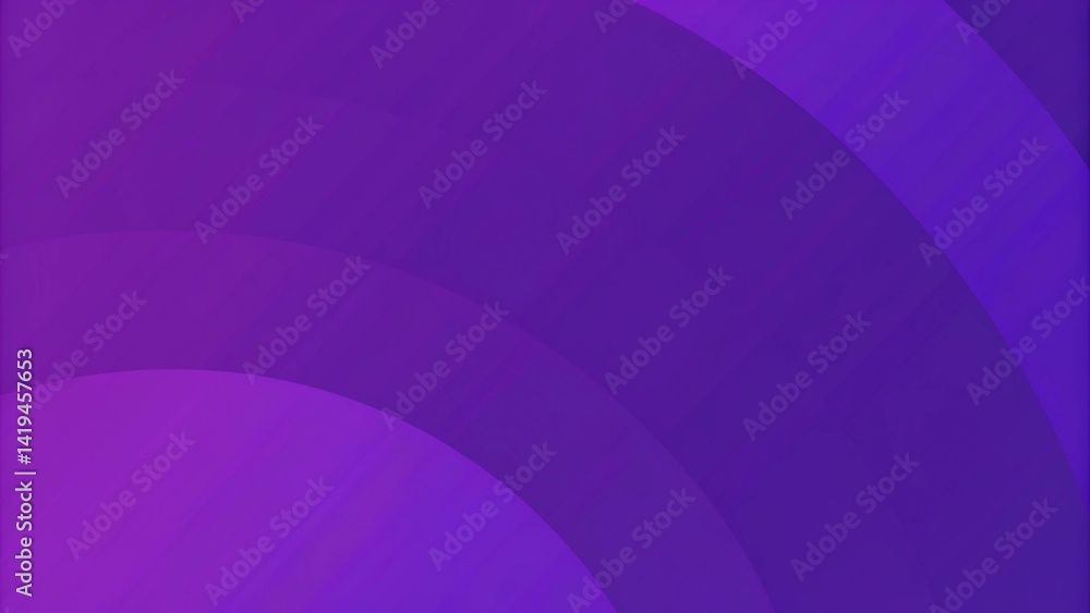 Poster Abstract modern curved gradient blue and purple banner background with smooth flow lines, futuristic style design, digital fluid waves, vibrant dynamic motion backdrop for presentations