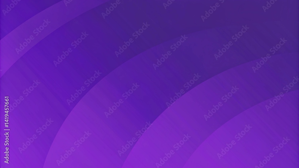 Aufkleber abstract modern curved gradient blue and purple banner background with smooth flow lines, futuristic