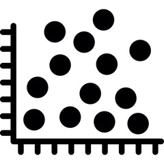 Dot Plot Glyph Icon
