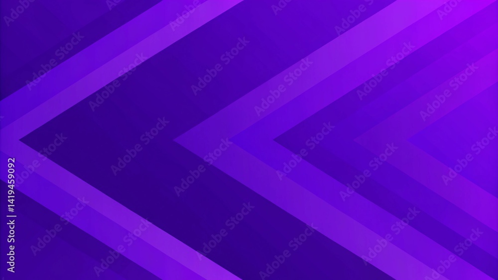 Poster Abstract purple background with lines. Dynamic shapes composition. Modern digital gradient wallpaper with flowing waves and futuristic motion design for creative graphic or web layout